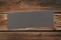 [164076176] Klappkarten 169/338x120 mm (B6) langdoppelt Schiefer gerippt 220 g/qm